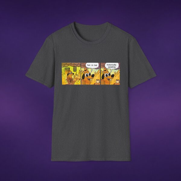 This Is Fine Historically Speaking Tee
