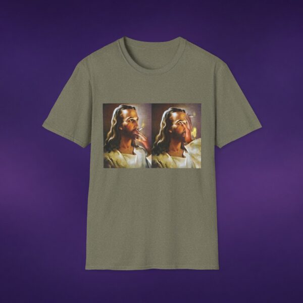10711491521302390743_2048_custom.jpeg Jesus Smoking Facepalm Meme Tee