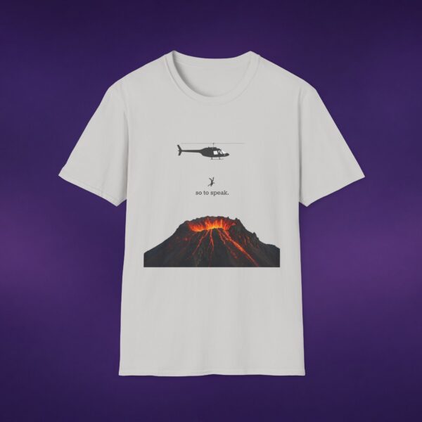 Pinochet Helicopter Rides Volcano Tee