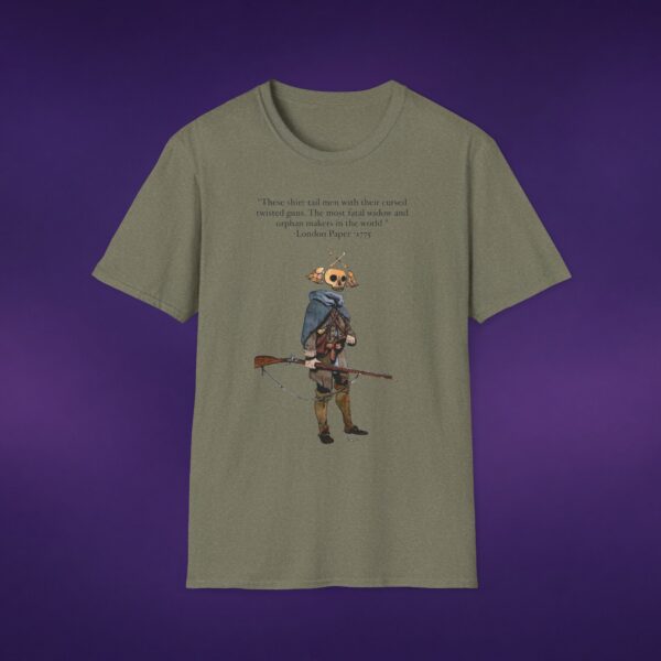 Rebellion Is Your Heritage Skeleton Musket Tee