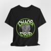 Chaos Drip Spiral Eyes Logo Tee