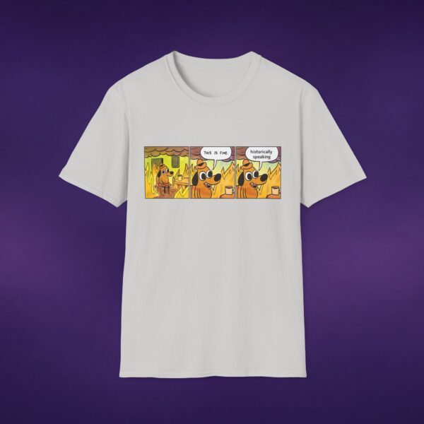 This Is Fine Historically Speaking Tee