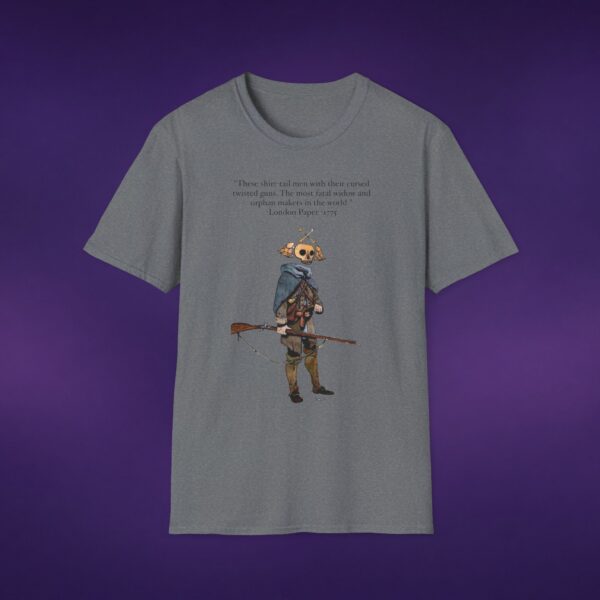 Rebellion Is Your Heritage Skeleton Musket Tee