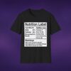 Nutrition Label Spite Caffeine Tee