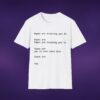 Vapes Are Training You To Suck Robot Dick White Tee