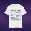 Nutrition Label Spite Caffeine Tee