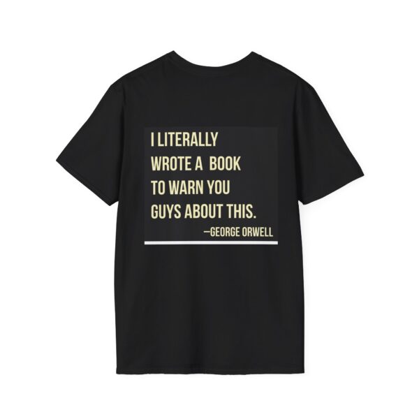 Retro Monochrome Portrait Tee — George is sick of your sh*t