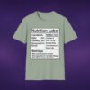 Nutrition Label Spite Caffeine Tee
