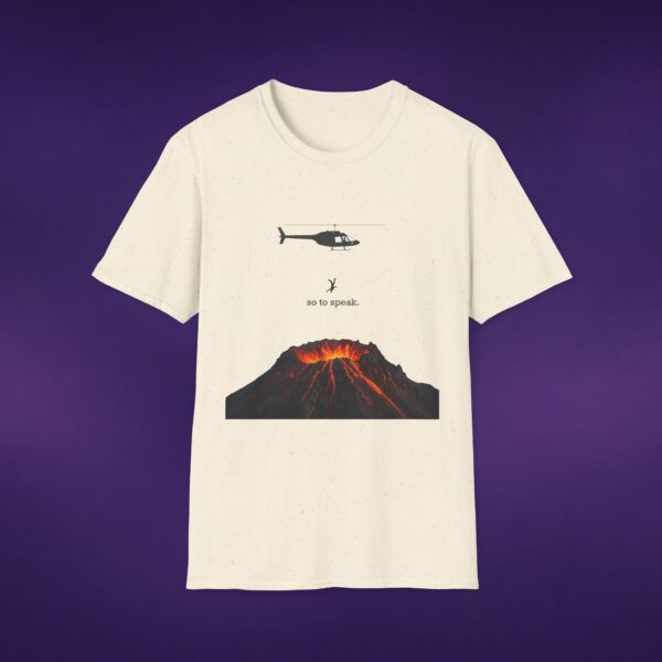 Pinochet Helicopter Rides Volcano Tee