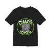 Chaos Drip Spiral Eyes Logo Tee