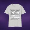 Nutrition Label Spite Caffeine Tee