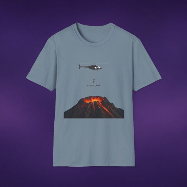 Pinochet Helicopter Rides Volcano Tee