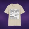 Nutrition Label Spite Caffeine Tee
