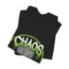 Chaos Drip Spiral Eyes Logo Tee