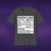 Nutrition Label Spite Caffeine Tee