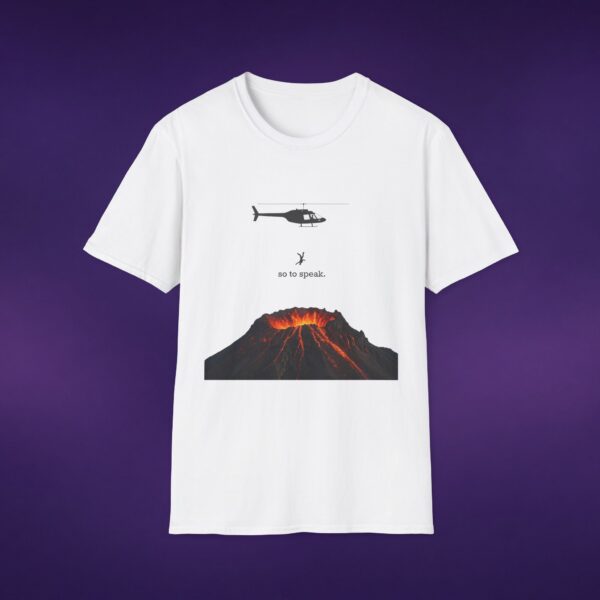 Pinochet Helicopter Rides Volcano Tee