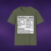 Nutrition Label Spite Caffeine Tee