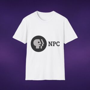 NPC PBS Parody Logo Tee