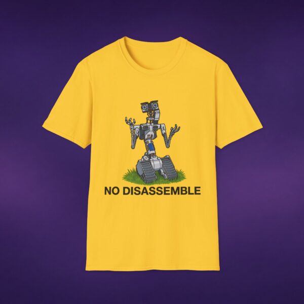 No Disassemble Johnny 5 Tee