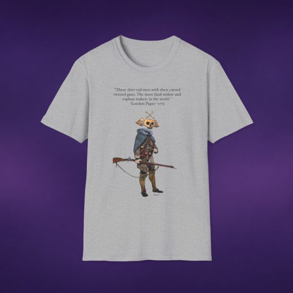 Rebellion Is Your Heritage Skeleton Musket Tee