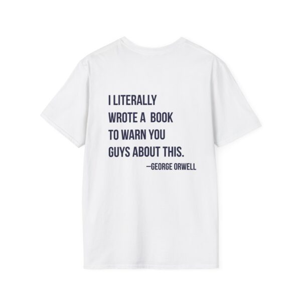 T-Shirt — Minimalist George Orwell Portrait Tee