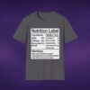 Nutrition Label Spite Caffeine Tee