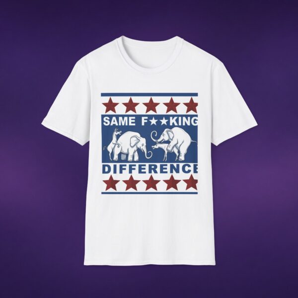 Same F*cking Difference Donkey Elephant Tee