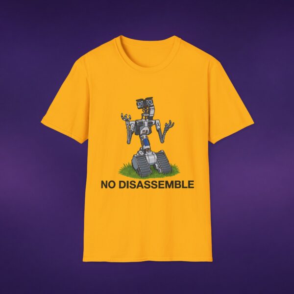 No Disassemble Johnny 5 Tee