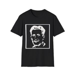 8050303200650970394_2048.jpeg Retro Monochrome Portrait Tee — George is sick of your sh*t