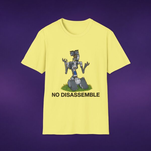 No Disassemble Johnny 5 Tee