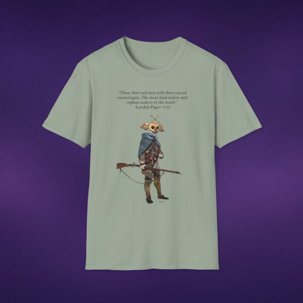 Rebellion Is Your Heritage Skeleton Musket Tee