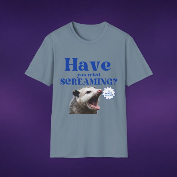 9851052165474100261_2048_custom.jpeg Have You Tried Screaming Opossum Tee