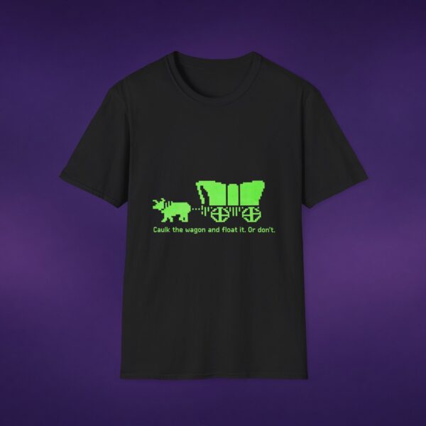 Covered Wagon Retro Oxen Tee