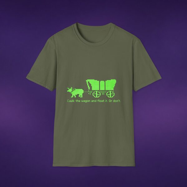 Covered Wagon Retro Oxen Tee