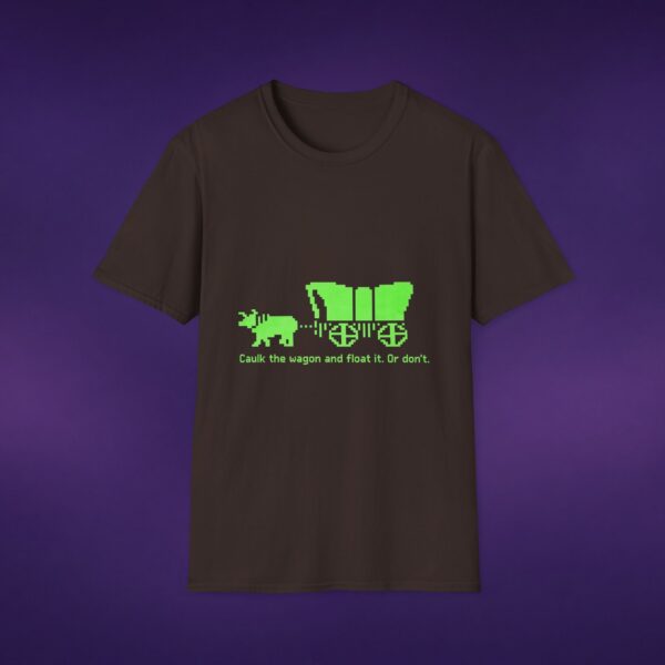 Covered Wagon Retro Oxen Tee