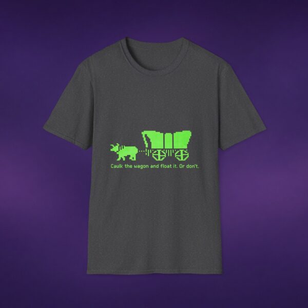 Covered Wagon Retro Oxen Tee