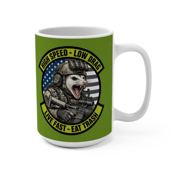 Low Drag Trash Raccoon Mug