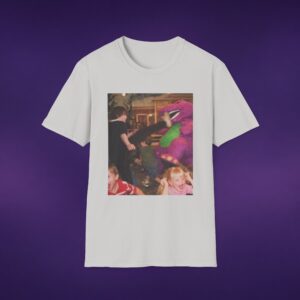 Barney Kick Meme Tee