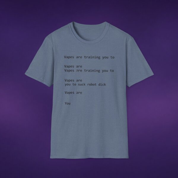 4470590352131874151_2048_custom.jpeg Vapes Are Training You To Suck Robot Dick White Tee
