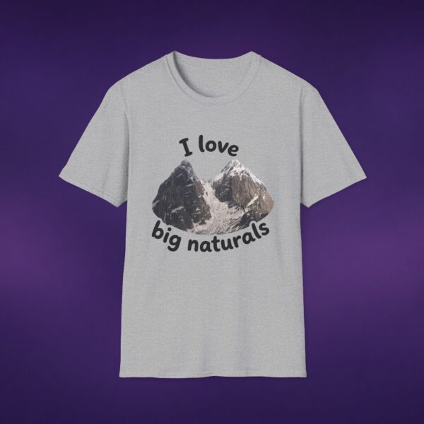 I Love Big Naturals Mountain Tee