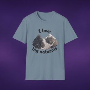 I Love Big Naturals Mountain Tee